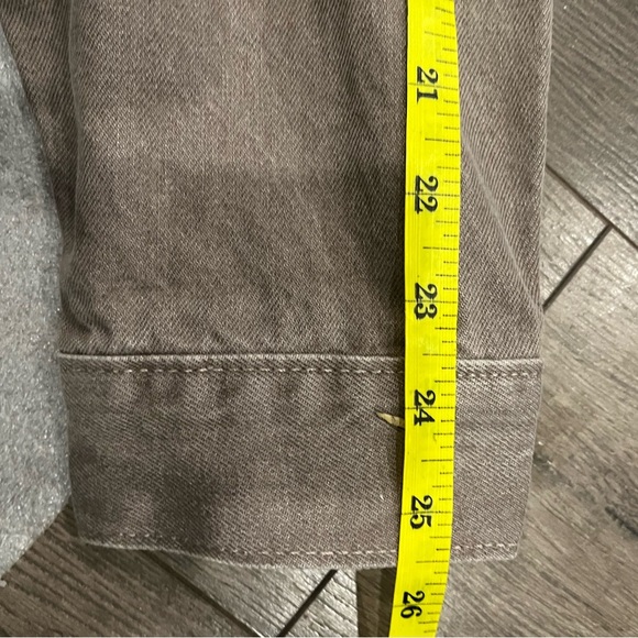 [M]Levi Strauss Brown Vintage Fit Denim Jean Trucker Jacket - Picture 7 of 9